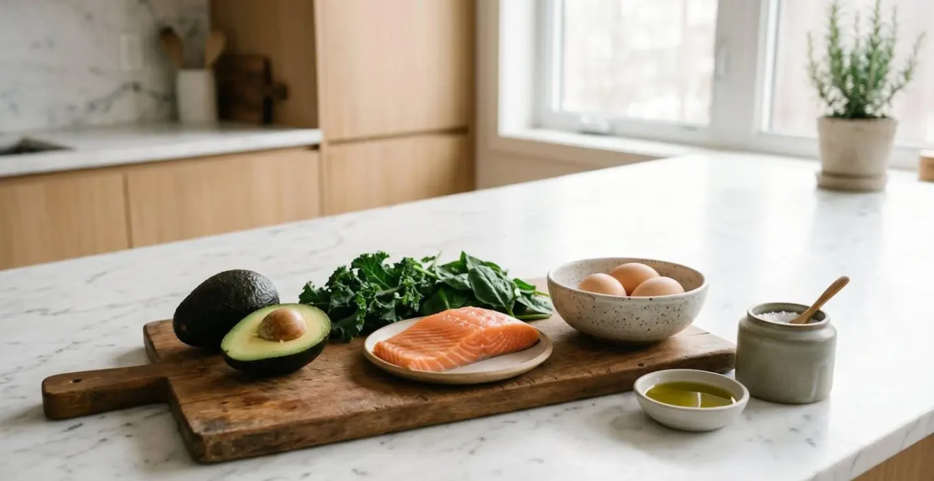 Composition minimaliste d'aliments cétogènes à haute densité nutritionnelle dans un environnement épuré