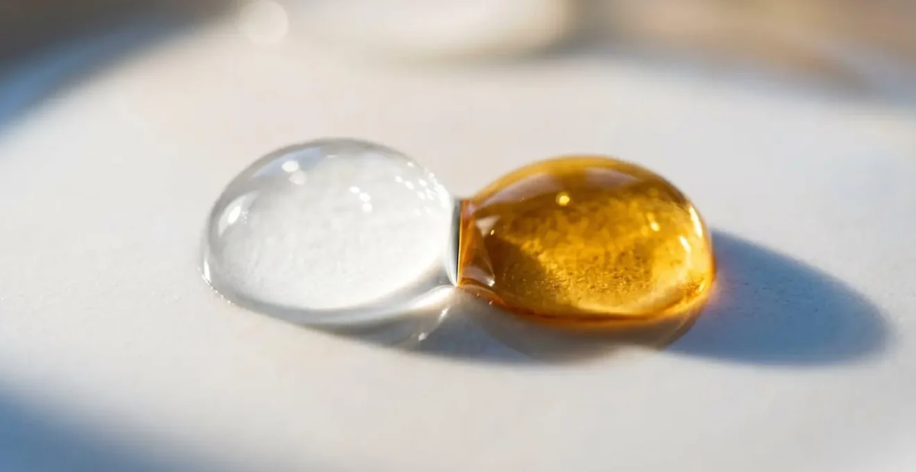 Concept visuel symbolisant le ratio métabolique entre glucose et cétones pour optimiser la cétose