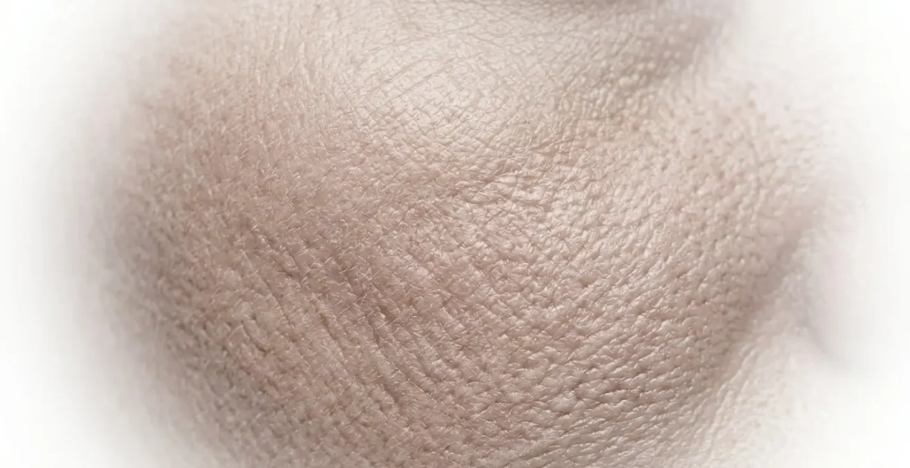 Représentation visuelle du processus de glycation affectant les fibres de collagène et d'élastine de la peau