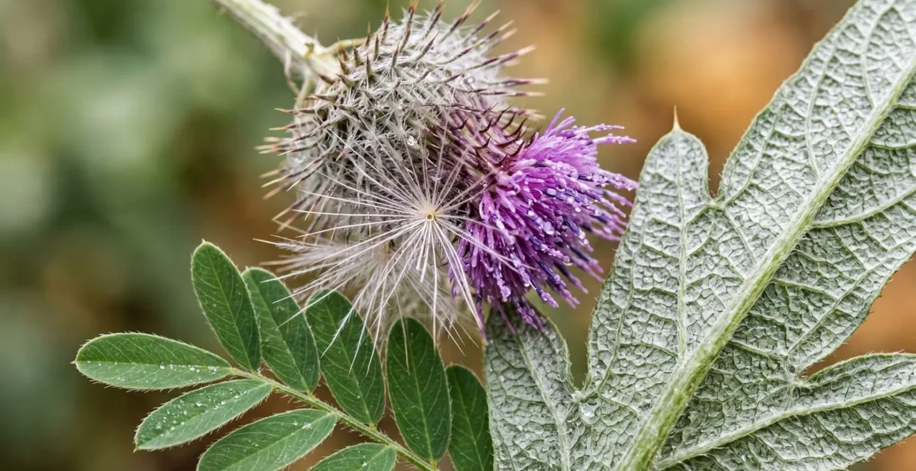 Composition botanique illustrant la synergie entre différentes plantes médicinales pour la santé du foie
