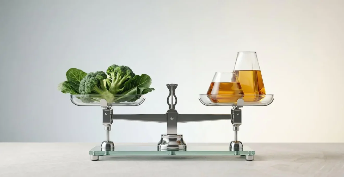 Illustration représentant le concept de restauration de la santé métabolique et de la sensibilité à l'insuline de manière naturelle